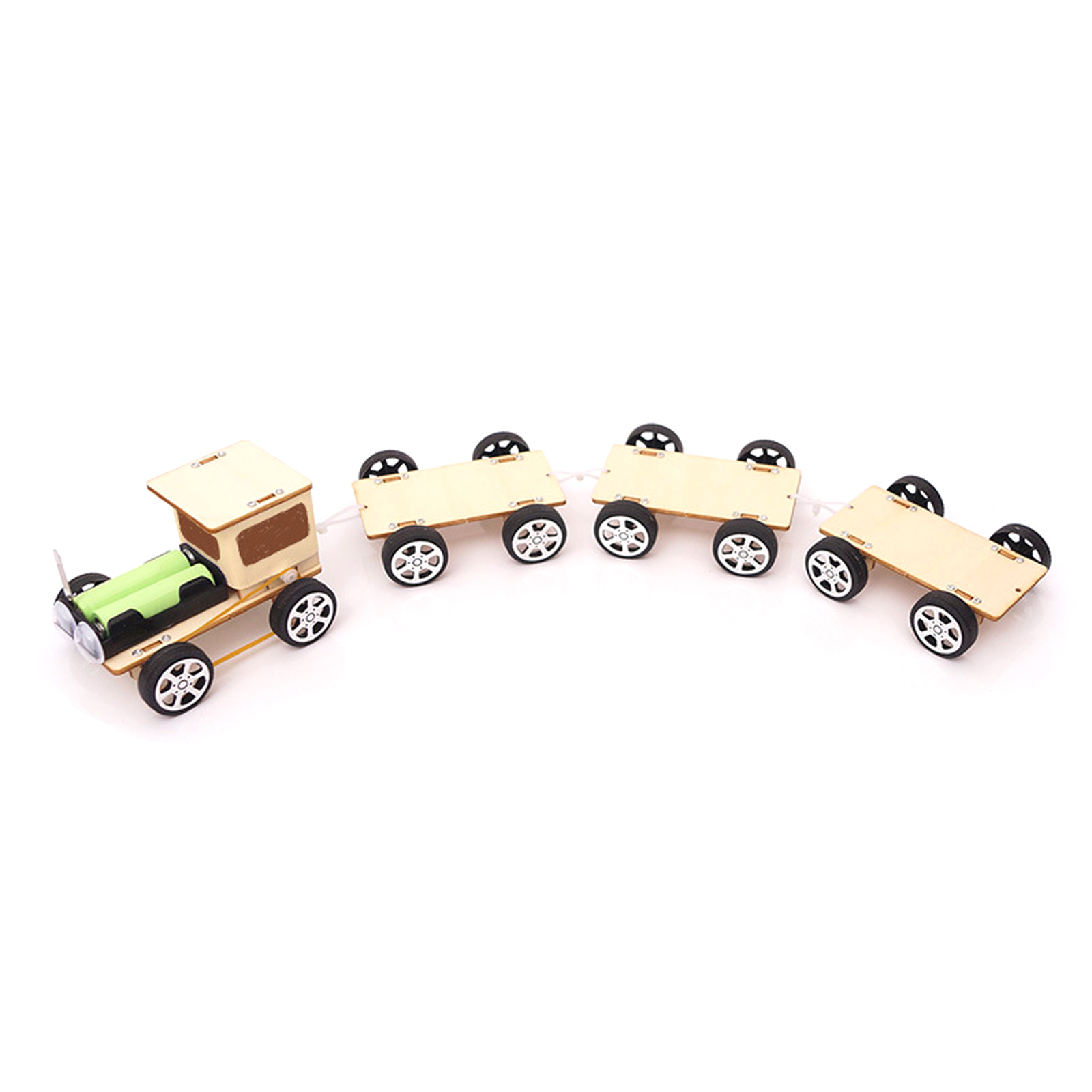 Science Project - STEM DIY Kit Oyuncaklar Tren Elektrikli