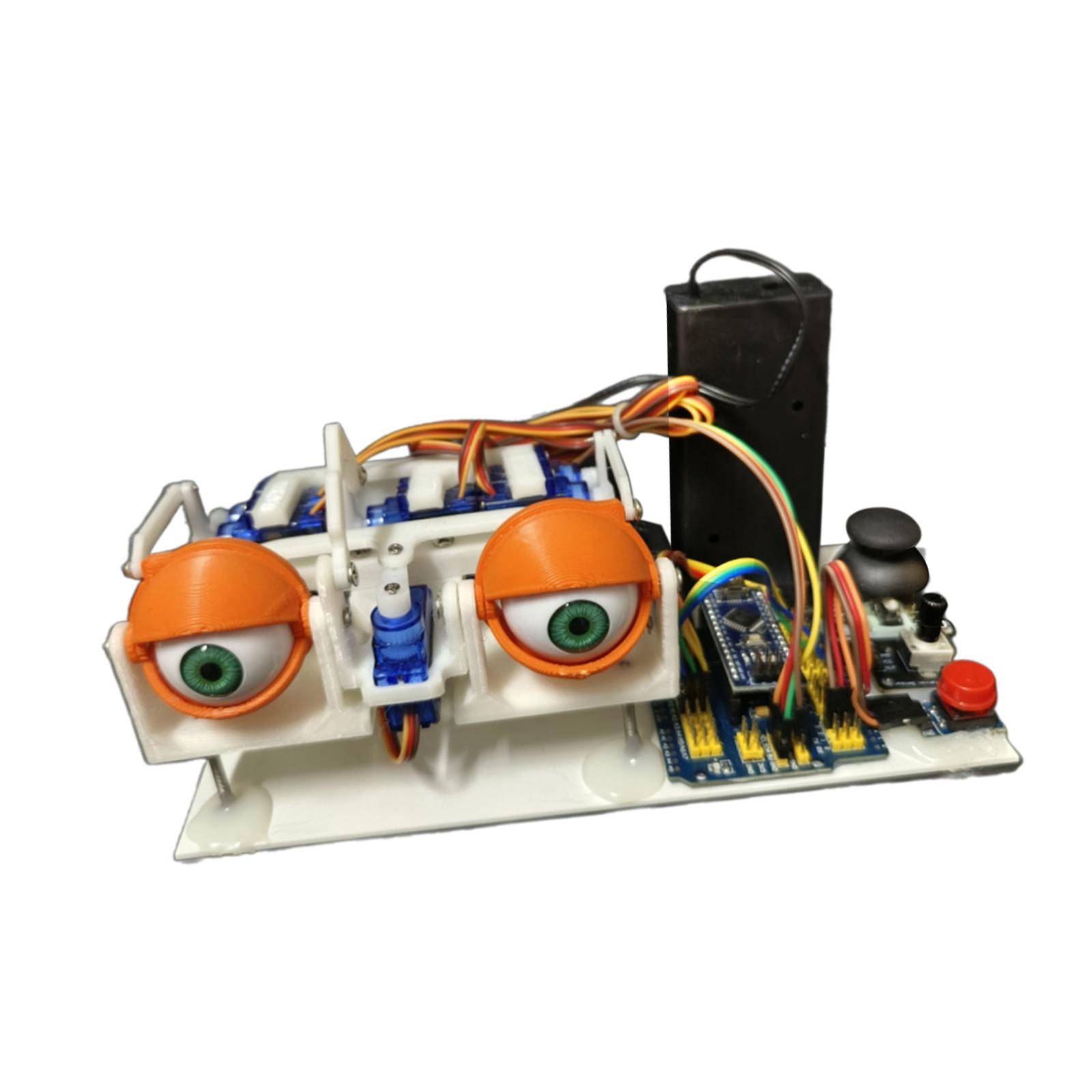 Science Project Robot - STEM eğitim oyuncakları için animatronik gözler,