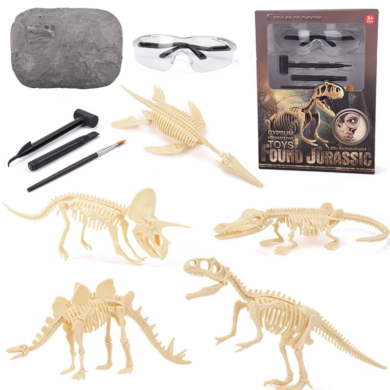 Science Toy - Dinozor Fosili Kazı Seti STEM Dinozor