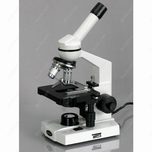 Microscope Compound 40X - AmScope M220 Serisi Tek Gözlü LED