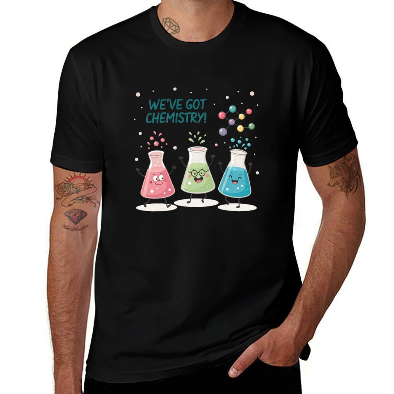 Science Buddies - Science Beaker Buddies Tişörtü Modaya Uygun