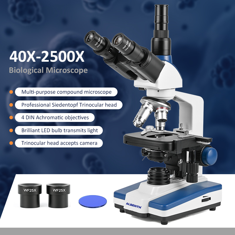 40X-2500X Profesyonel Biyoloji - Microscope Compound 40X incelemesi ve fiyatı