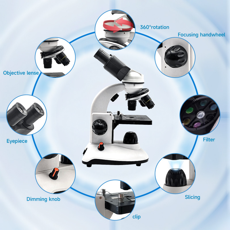 40X-1280X Bileşik Binoküler Mi - Microscope Compound 40X incelemesi ve fiyatı