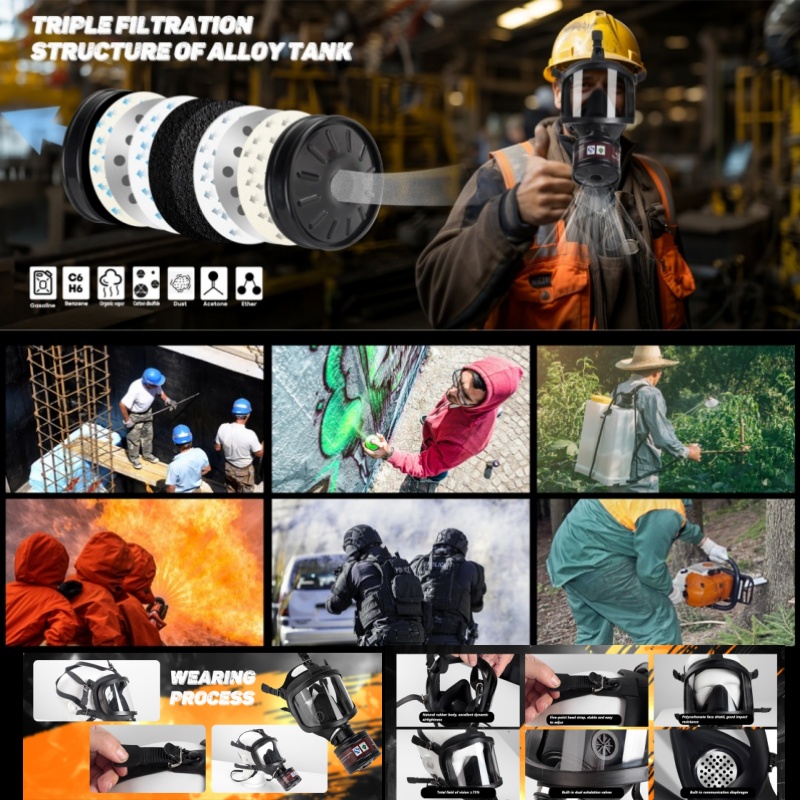 MF14 Tam Gaz Maskesi Yeniden K - Science And Invention incelemesi ve fiyatı