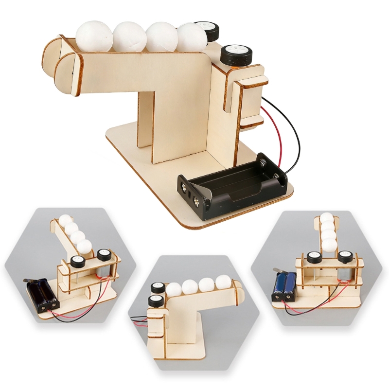 Ahşap Otomatik Top Fırlatma Bi - Science Project incelemesi ve fiyatı