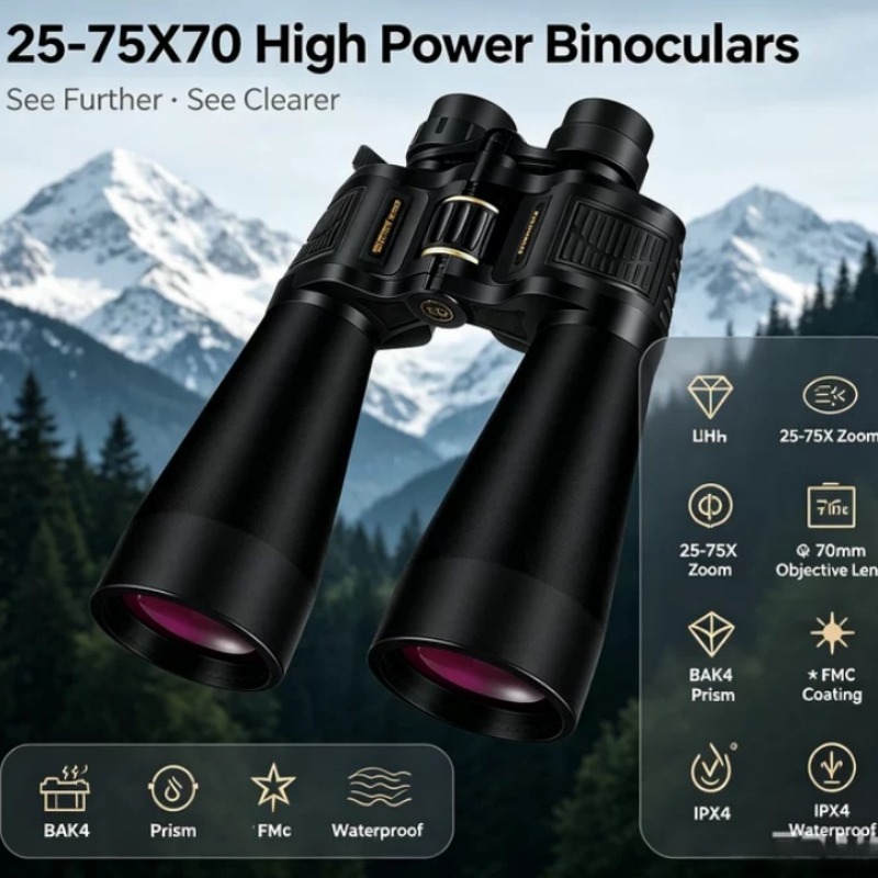 BORWOLF 25-75X70 Büyük Objekti - National Geographic Telescope 70Mm incelemesi ve fiyatı