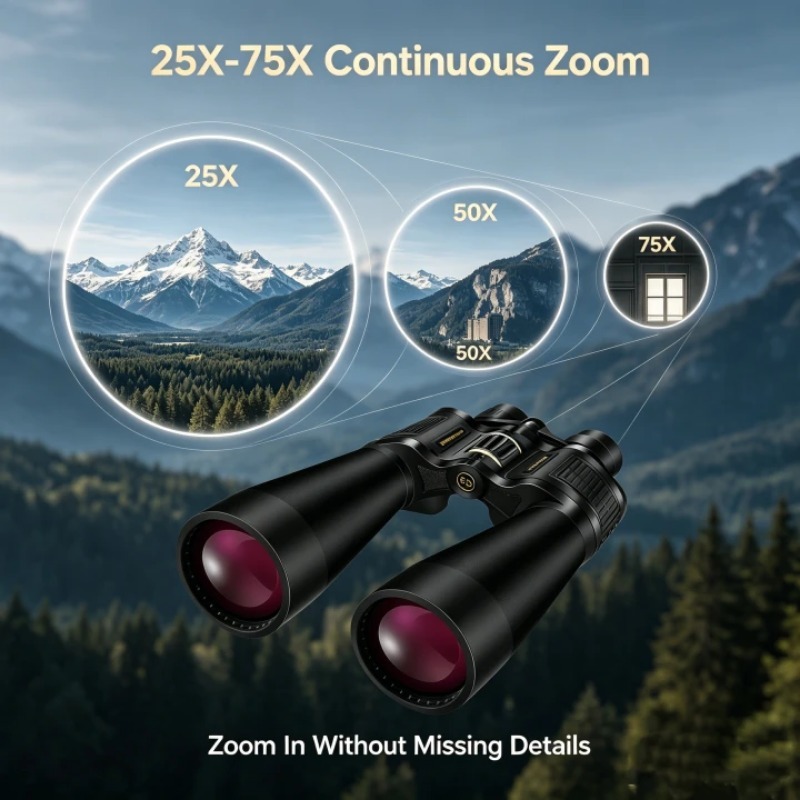 BORWOLF 25-75X70 Büyük Objekti - National Geographic Telescope 70Mm incelemesi ve fiyatı