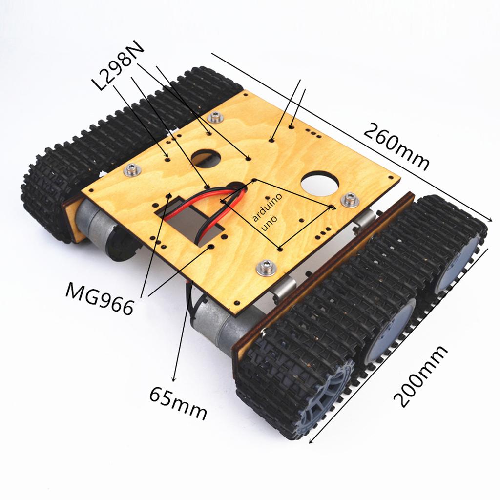Robot Tank Araba Şasisi, Alaşı - Science Project Robot incelemesi ve fiyatı